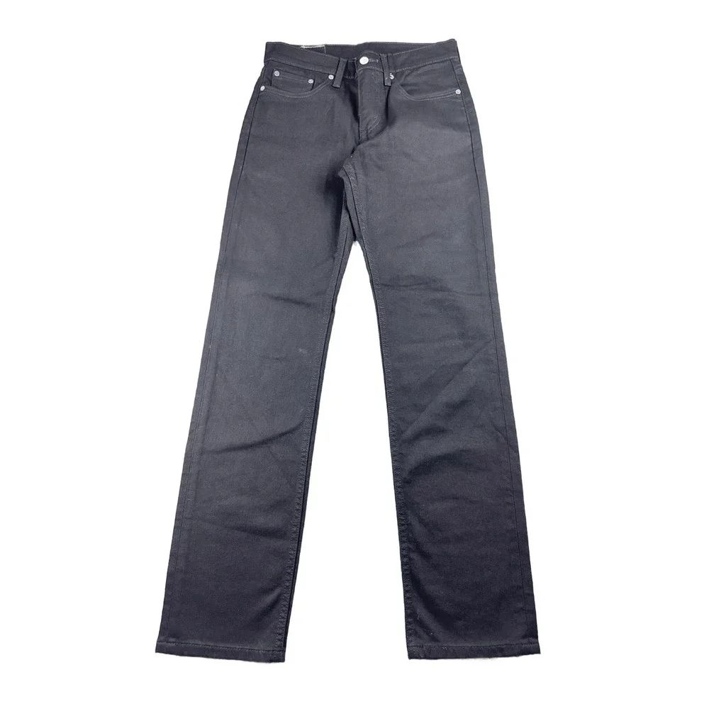 Levi's 514 Straight Jeans Men W29 L32 Black Stretch‎ Zip Fly Workwear Western